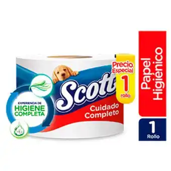 Papel higienico scott cuidado completo triple hoja
