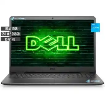 Linio Computador portatil dell inspiron intel core i3-1115g4 ssd 256gb ram 12gb 15.6 oferta