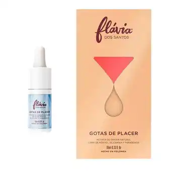 Aceite gotas de placer flavia dos santos