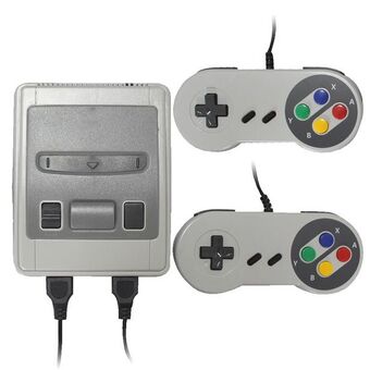 Olímpica Super nintendo + 620 juegos clásicos oferta