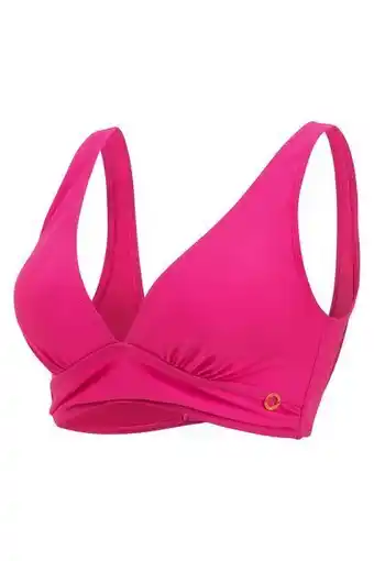 Lili Pink Top vestido de baño copas triangulares prolongadas oferta
