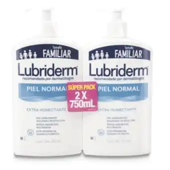 Makro Crema corporal lubriderm extra humectante 750mlx2u oferta