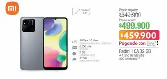 Jumbo Xiaomi redmi 10a 32 gb oferta