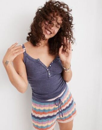 American Eagle Camiseta henley aerie oferta