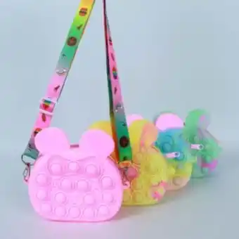 Bolso ratón pop it