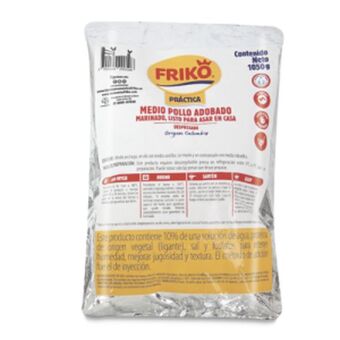 Makro Medio pollo adobado friko iqf 1050g oferta