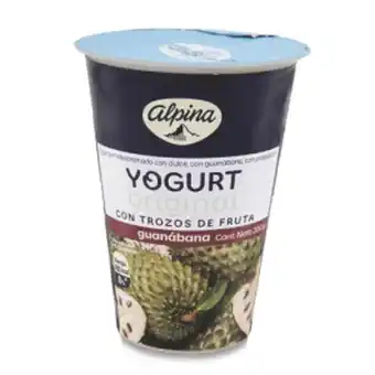 Makro Yogurt original alpina guanabana 200g oferta