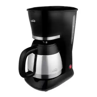 Cafetera kalley 8tazas k-cm750t jarra térmica negro