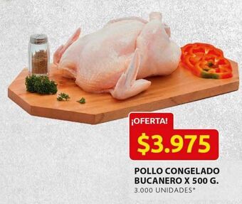 Ara Pollo congelado bucanero 500g oferta
