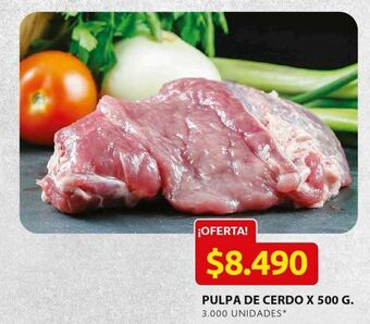 Pulpa de cerdo x 500g