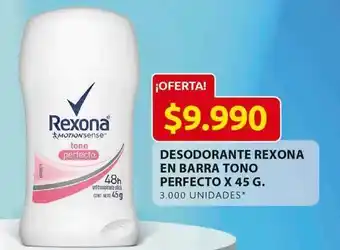Ara Desodorante rexona en barra tono perfecto 45g oferta