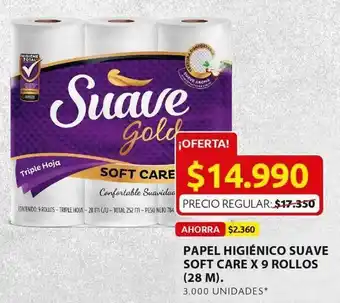 Ara Papel higiénico suave gold oferta