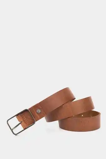 Vélez Cinturón unifaz rayons de cuero miel oferta