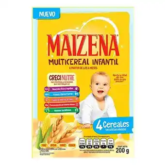 Colada maizena multicereal bebes x 200 g