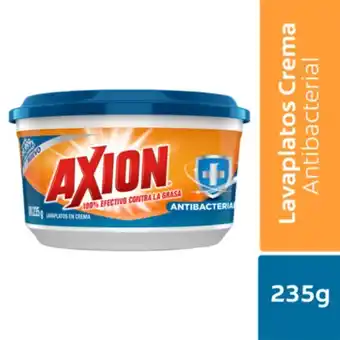 MegaTiendas Lavaloza en crema axion antibacterial x 235 g oferta