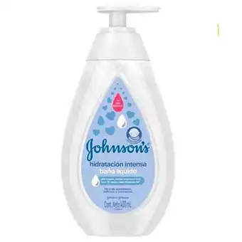 MegaTiendas Jabon liquido johnson's baby hidratacion intensa x 400 ml oferta