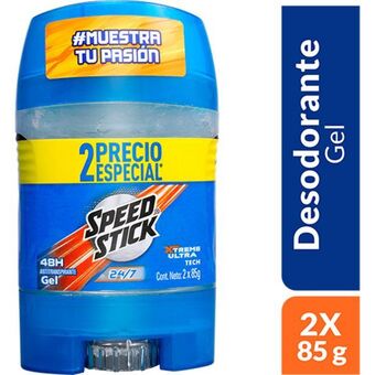 Makro Desodorante gel men speed stick xtreme tech 85gx2u oferta