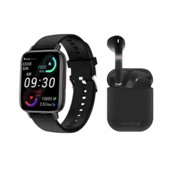 Alkosto Reloj inteligente esenses sw-7 44 mm negro + audífonos inalámbricos tws-30 negro oferta