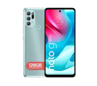 Panamericana Celular moto g60s, ram 6 gb, 128 gb, color aqua oferta