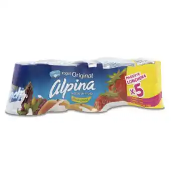 Makro Yogurt alpina surtido vaso 150gx5u oferta