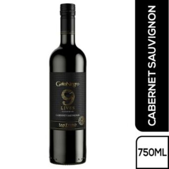 Makro Vino gato 9 vidas reserva cabernet sauvignon 750ml oferta
