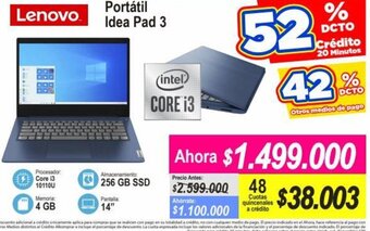 Alkomprar Lenovo Portátil Idea Pad 3 oferta
