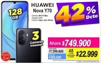 Alkomprar Huawei Nova Y70 oferta