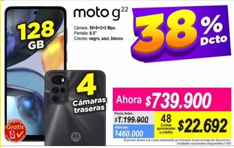 Alkomprar Moto g22 oferta