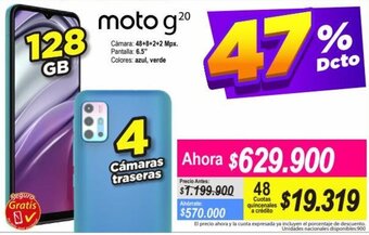 Alkomprar Moto g20 oferta