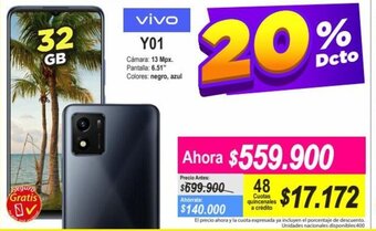 Alkomprar Vivo Y01 oferta