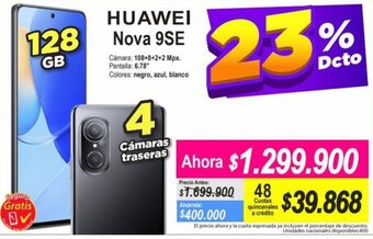 Alkomprar Huawei Nova 9SE oferta