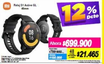 Alkomprar MI Reloj S1 Active GL 45mm oferta
