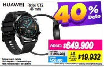 Alkomprar Huawei Reloj GT2 46mm oferta