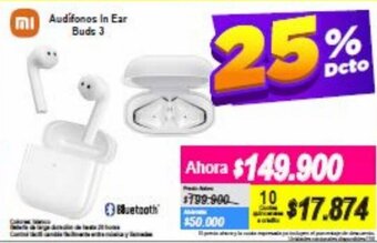 Alkomprar Mi Audifonos In Ear Buds 3 oferta