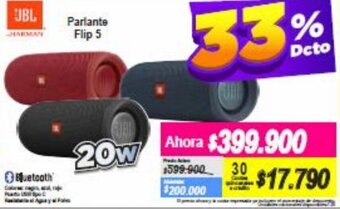Alkomprar JBL Parlante Flip 5 oferta