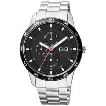 Reloj hombre q&q original de acero inoxidable funcional
