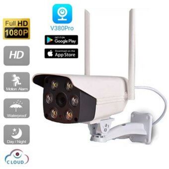 Linio Cámara ip wifi exterior visión nocturna led alarma oferta