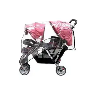 Éxito Forro plastico protector de lluvia coche extragrande bebe oferta