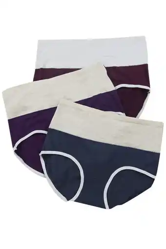 Lili Pink Panty clásico en algodón x3 colores surtidos on100-046 oferta