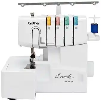Fileteadora doméstica brother 1034d máquina de coser