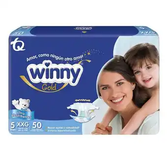 Droguerías Colsubsidio Pañal winny gold etapa 5 bolsax50 oferta