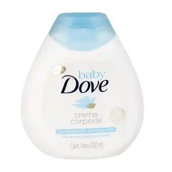 Crema corporal baby dove humectación enriquecida