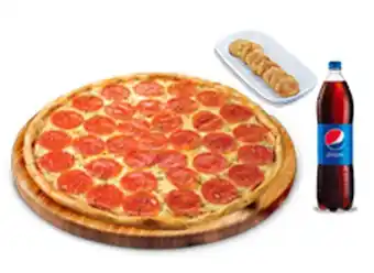 Jeno's Pizza Combo futbol oferta