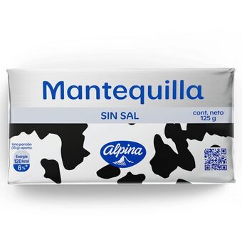 Merqueo Mantequilla en barra sin sal alpina oferta