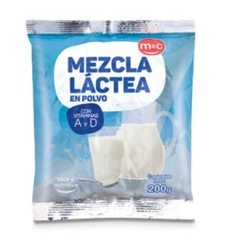 Makro Mezcla lactea polvo m&c 200g oferta