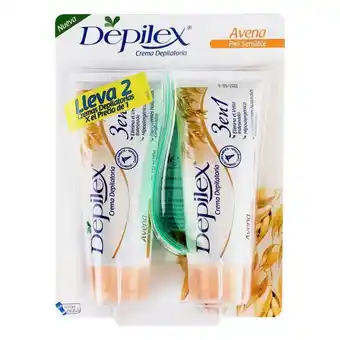 La Rebaja Oferta crema depilex piel sensible tubo x 100 gr oferta