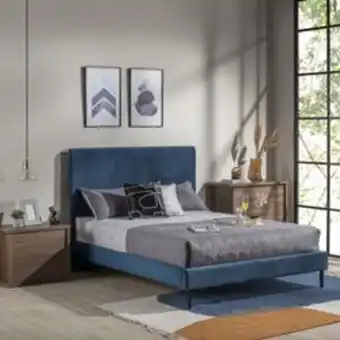 Cama rio doble petróleo