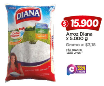Arroz Diana 5.000g