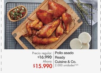 Metro Pollo asado cuisine & co oferta