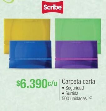 Jumbo Carpeta carta oferta